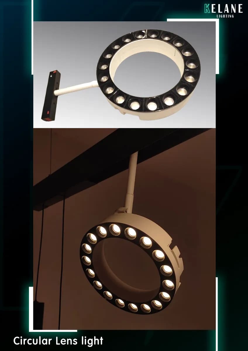 White circle light - دائري عيون أبيض-18w 