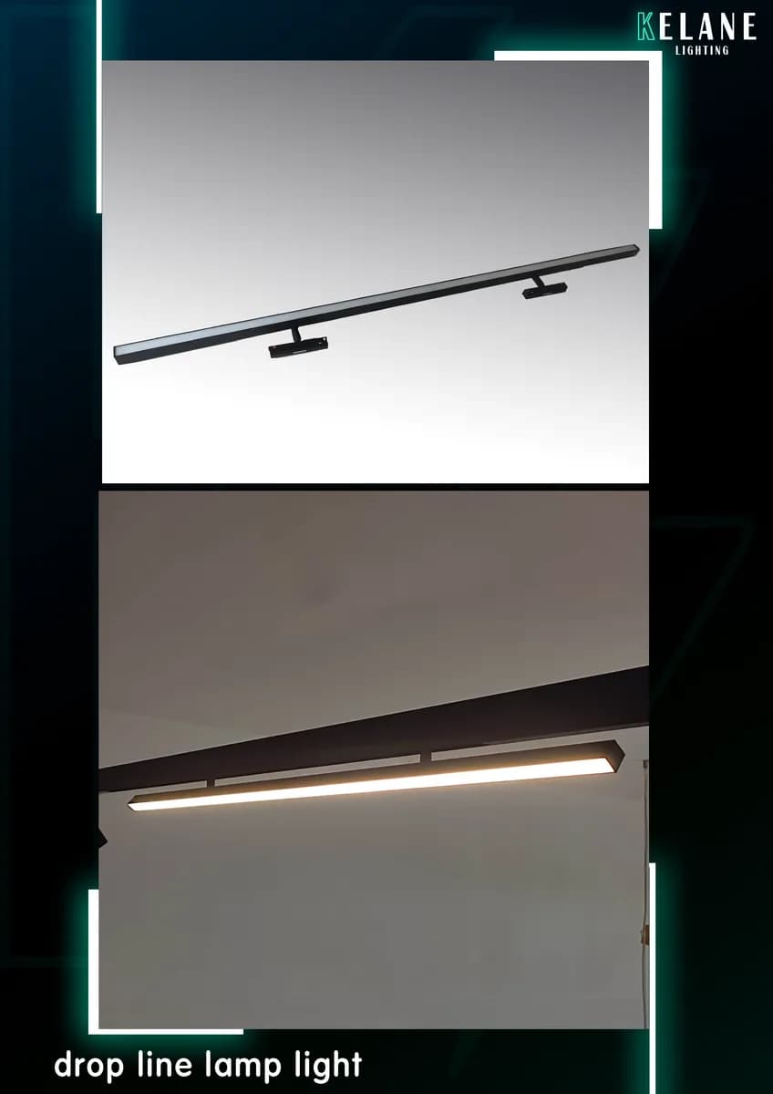 drop line lamp light - مسطره مع قاعده