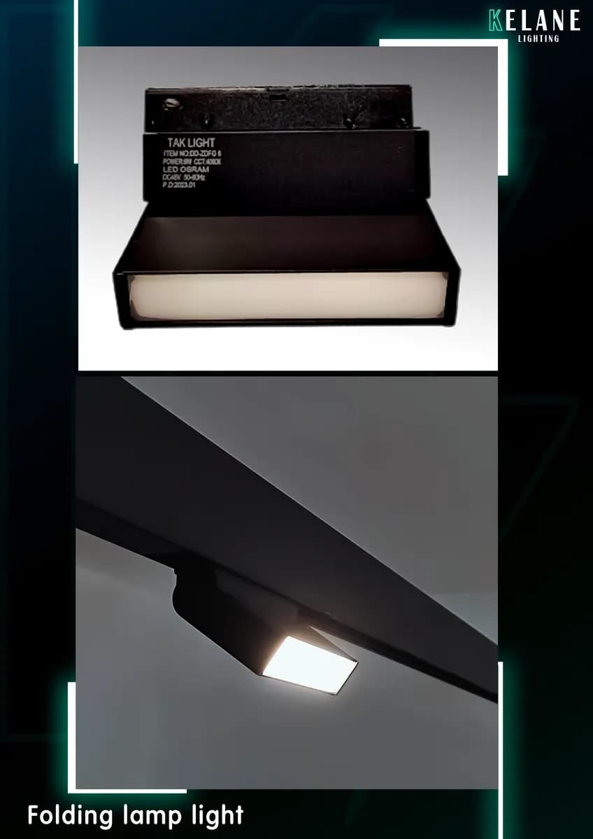 Folding lamp light - دفتر مسطره متحرك