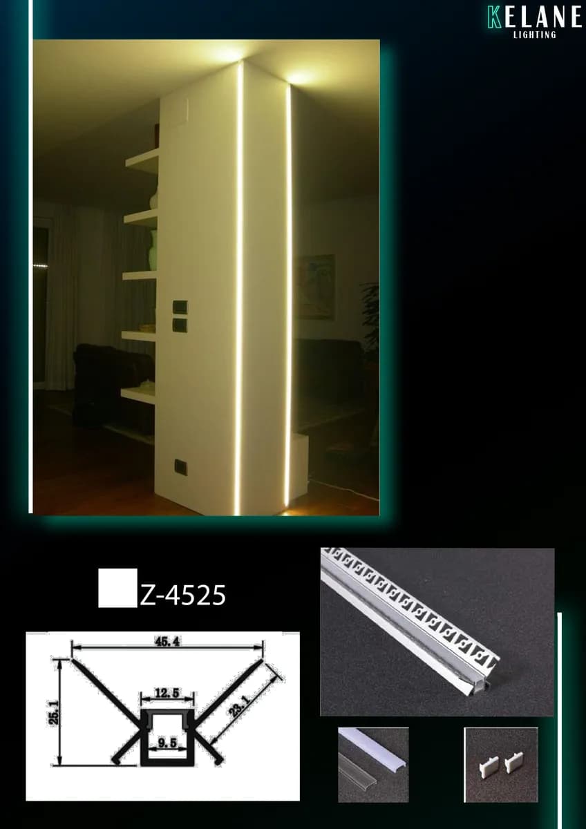 External corner profile - بروفيل زاوية خارجية 