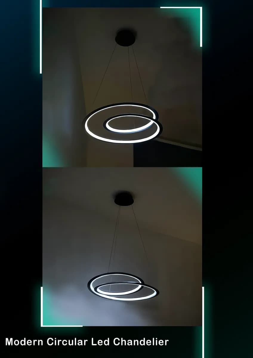 Modern Circular Led Chandelier