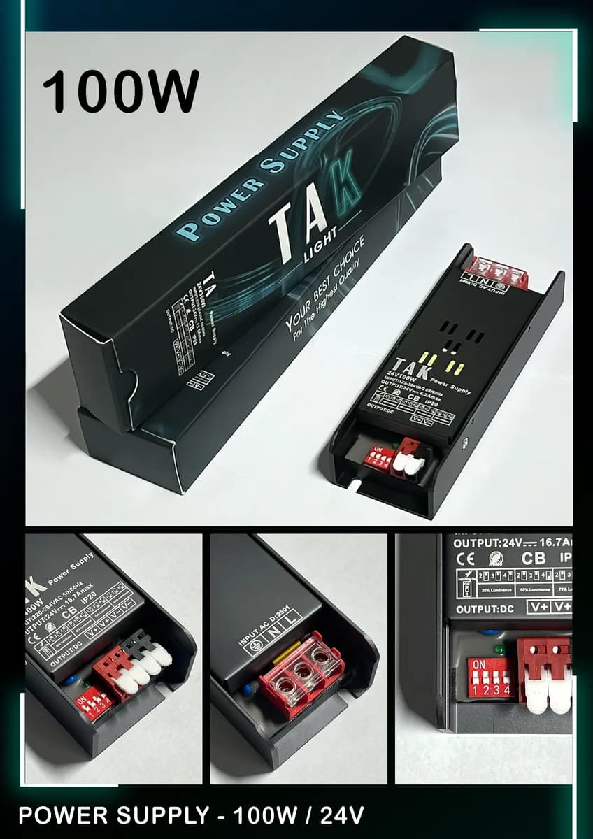 POWER SUPPLY 100W/24V