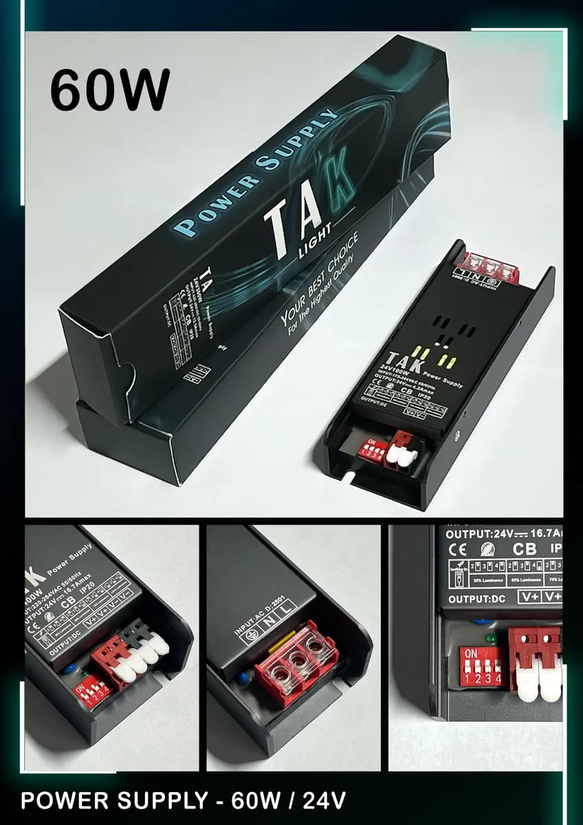 POWER SUPPLY 60W/24V